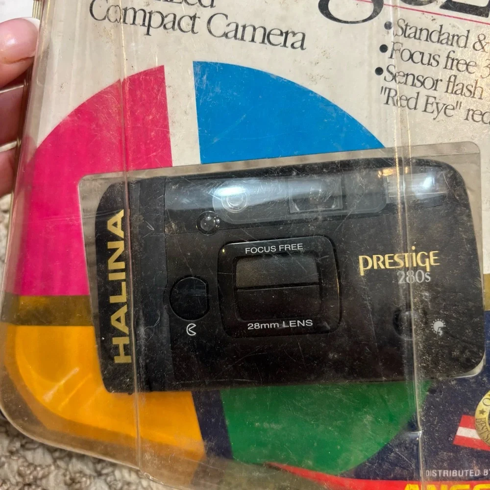 Vintage Brand New in Package Halina‎ Prestige 280’s Compact 35 mm Camera